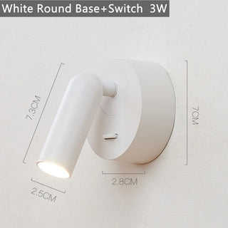Andre - Modern 350º Rotation LED Reading Wall Lamp With Switch