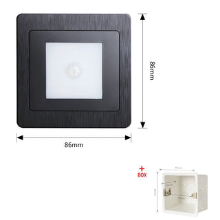 Bertie - Motion Sensor Footlight Stair Aisle Wall Light