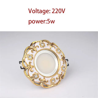 Balestier - Gold Garland White LED Recessed Downlight Ceiling Light