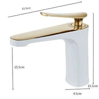 Markie - Modern Single Handle Hot/Cold Mixer Basin Tap