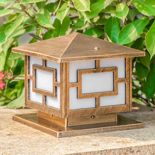 Nelle - European Decorative Square Pillar/Fence Light