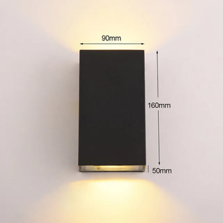 Linelle - Double Head Up/Down Outdoor Wall Light