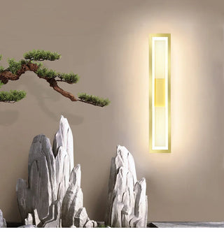 Mabun - Outdoor Modern IP65 LED Long Rectangle Wall Light