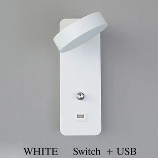 Dorie - LED Wall Reading Light With USB Charger