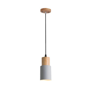Viborg - Round Wood Nordic Hanging Pendant Ceiling Light