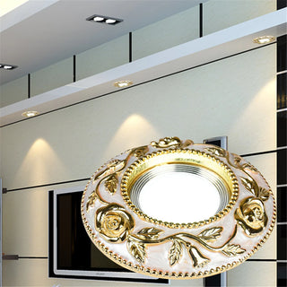 Malcolm - Vintage American Style Octagon Recessed Ceiling Down light
