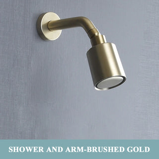 Lysander - Modern Single Lever Wall Mounted Shower Set