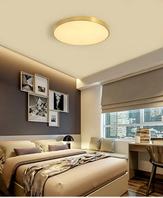 Sentosa - Thin LED Round Flush Mount Remote Ceiling Light