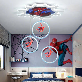 Milani - Spider Man LED Cob-Web Children's Ceiling Light