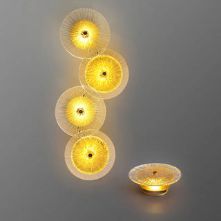 Nixie - Modern Round Crystal Wall Lamp