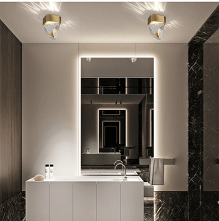 Robertson- Diamond Glass LED Wall Ceiling Light