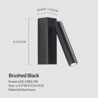 Nakita - Modern Adjustable LED Tube Wall Light