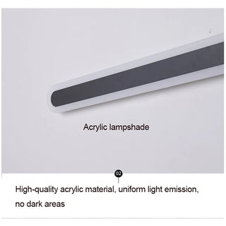Collin - Rounded Rectangle Long Wall Light Bar