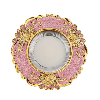Moulmein - European Pink & Gold Vintage Recessed Ceiling Downlight