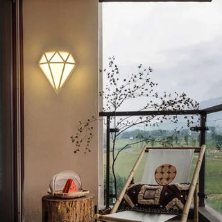 Wallach - Diamond Outdoor Waterproof Wall Light