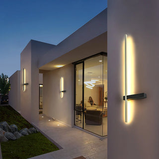 Hazy - Modern Outdoor Wall Light Bar Waterproof IP54