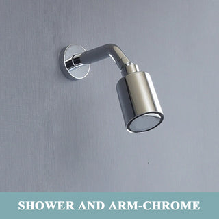 Lysander - Modern Single Lever Wall Mounted Shower Set