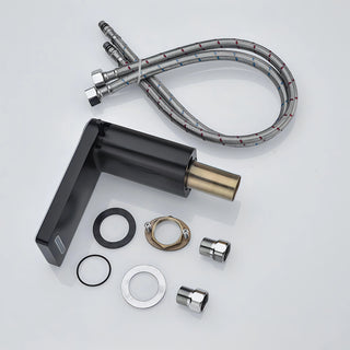 Markita - LED Display Black & White Smart Basin Tap