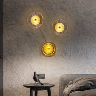 Nixie - Modern Round Crystal Wall Lamp