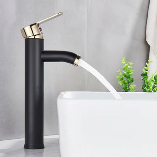 Cassondra - Modern Straight Hot/Cold Mixer Basin Tap