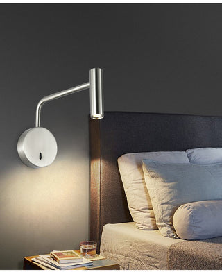 Denae - Modern LED Long Arm Adjustable Reading Wall Light