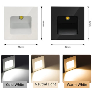 Simone - Minimlist Recessed Step Aluminum  Lighting