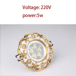 Balestier - Gold Garland White LED Recessed Downlight Ceiling Light