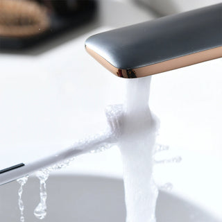 Demyan - Modern Single Hole Single Handle Brass Vessel Bathroom Sink Faucet