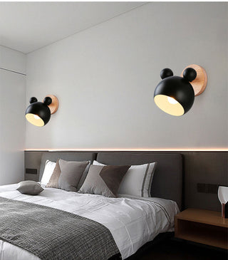 Panya - Wooden Modern Nordic Round Wall Light