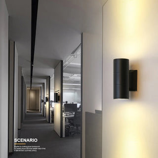 Venitia - Waterproof Double Head Outdoor Up/Down Wall Light