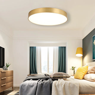 Sentosa - Thin LED Round Flush Mount Remote Ceiling Light