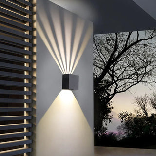 Cicilie - Waterproof Exterior Square Wall Light