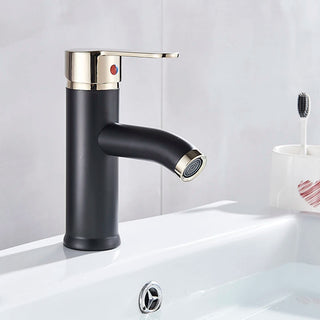 Cassondra - Modern Straight Hot/Cold Mixer Basin Tap