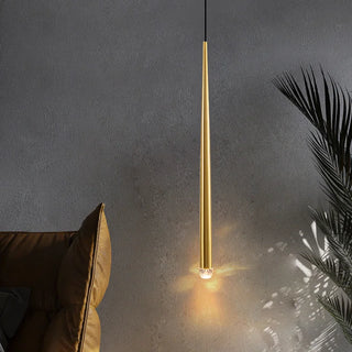 Castillos - Postmodern Long Line Crystal Tear Drop Wall Light