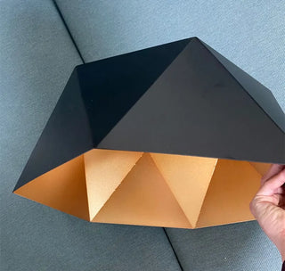 Ivy - Hanging Geodesic Dome Multi Edge Pendant Ceiling Light