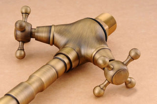 Corrina - 360 Degree Antique Faucet Bronze Kitchen Tap