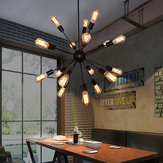 Toledo - Vintage Industrial Loft Multi Bulb Pendant Light