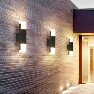 Newlyn - Waterproof LED Double Head Outdoor Wall Light