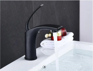 Youlanda - Curved Modern Waterfall Basin Mixer Tap