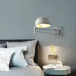 Marielle - Modern LED Nordic Foldable with Switch Long Arm Wall Light