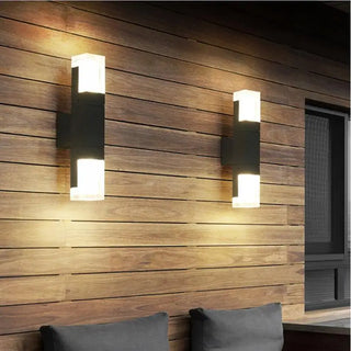 Newlyn - Waterproof LED Double Head Outdoor Wall Light