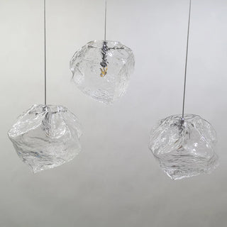 Trosa - Modern Ice Cube Glass Pendant Ceiling Light