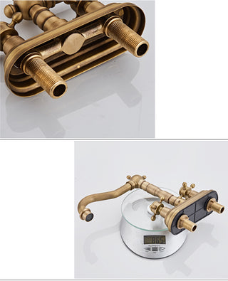 Angelos - Brass Dual Handle Basin Tap