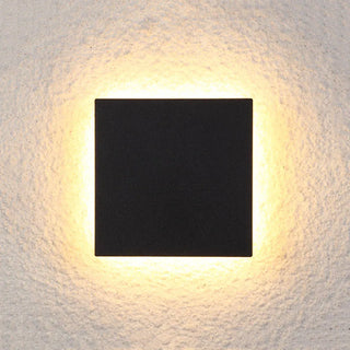 Llewella - Outdoor LED Rectangle/Round Modern Wall Light