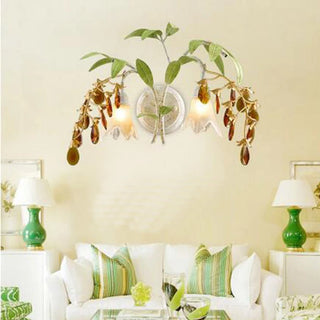 Thames - Modern Abstract Flower Leaf Vine Hanging Chandelier