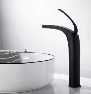 Youlanda - Curved Modern Waterfall Basin Mixer Tap