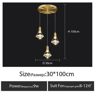 Seema - Hanging Ceiling Pendant Chandelier