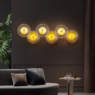 Nixie - Modern Round Crystal Wall Lamp
