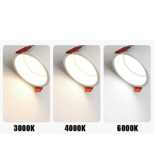 Dhoby - Dimmable Recessed Deep Glare LED Ceiling Downlights