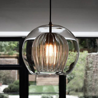 Bethany - Modern Double Layer Glass Shade Pendant Ceiling Light
